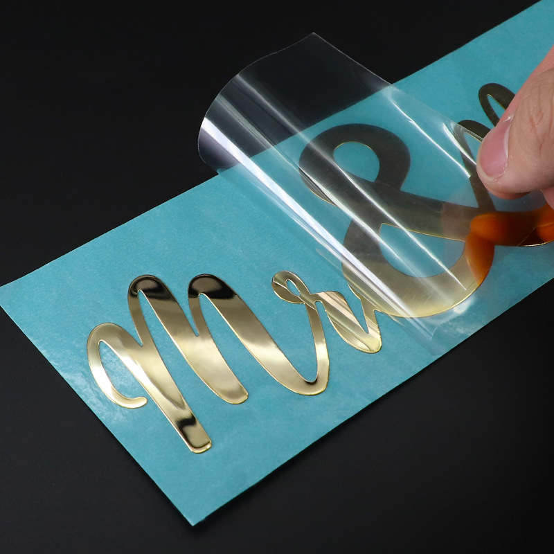 3D Printing Logo - Persoonlijk logo afdrukken Metaal 3D Goud