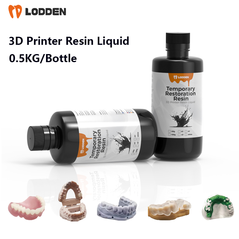 3D Printing Pdf - Dental 3D-printer harsvloeistof 500ml/fles Hoge precisie