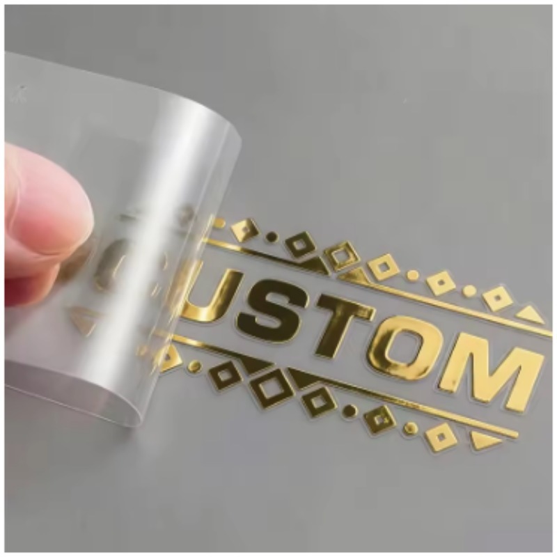 Aangepaste 3D gouden transfer  - 3D Printing Logo recensie en prijs