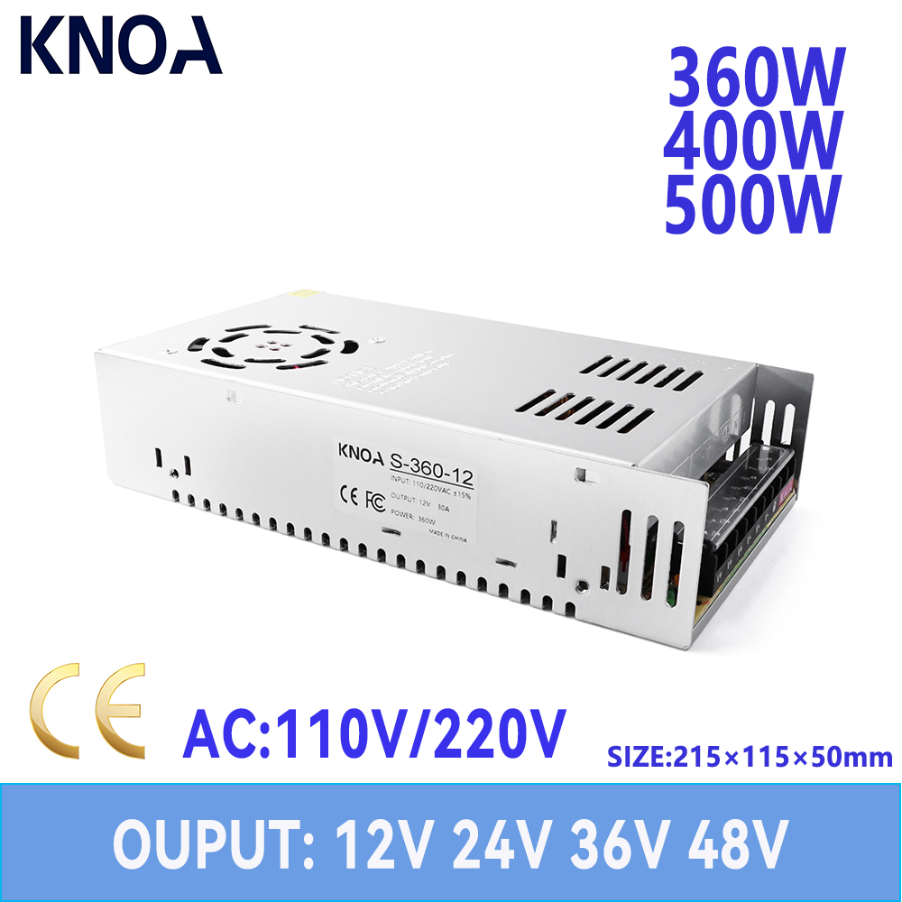 Schakelende voeding 360W 400W  - 3D Printer Power Supply recensie en prijs