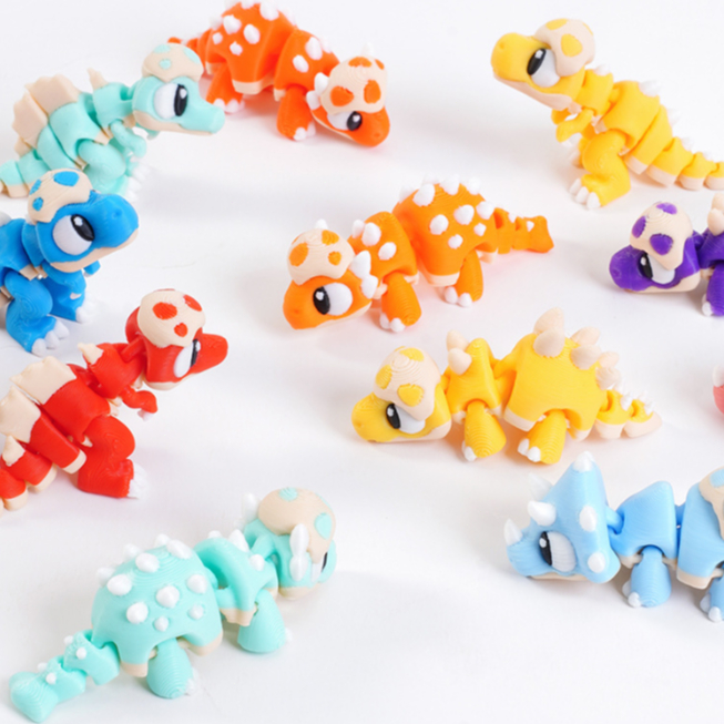 3D Geprint Cartoon Tyrannosaur - 3D Printing Household Items recensie en prijs