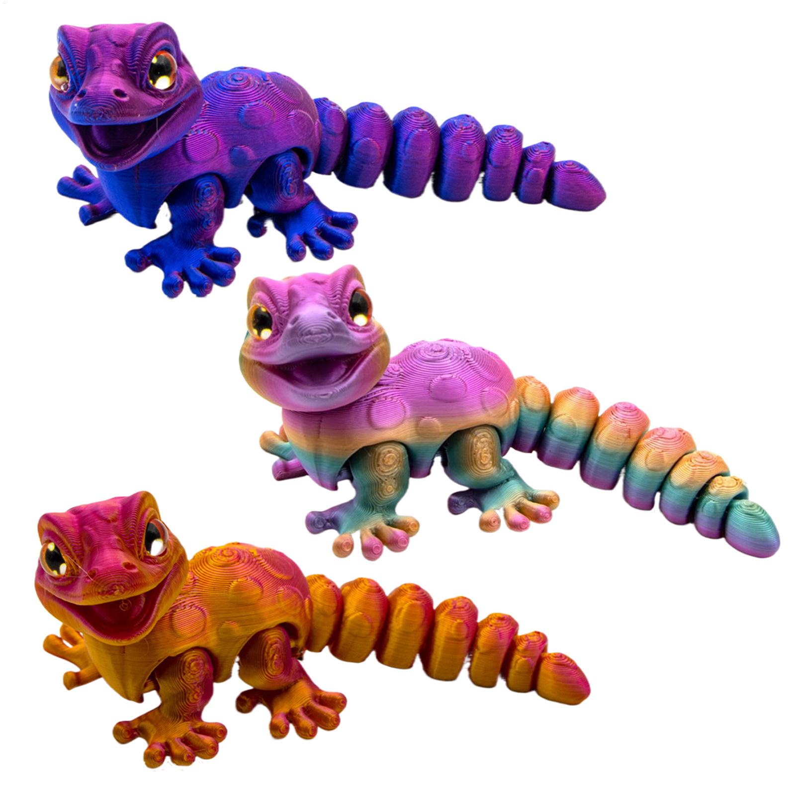 3D Gedrukt Gecko Beeldje Haged - 3D Printing Mockup recensie en prijs