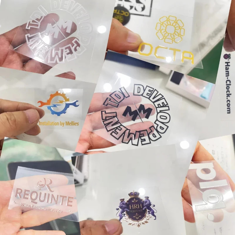 50 stuks stickers op maat gema - 3D Printing Logo recensie en prijs