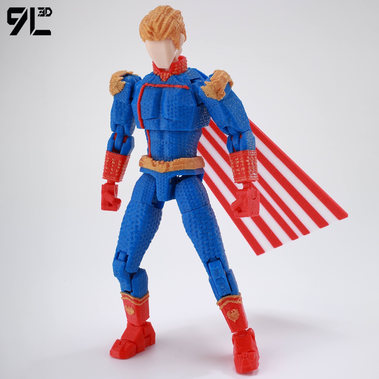 9L3D American Comics Super Sol - 3D Printing Mockup recensie en prijs