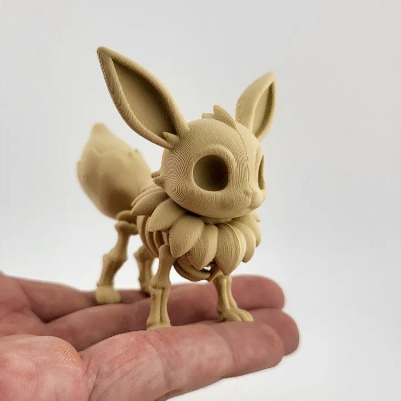 Pokémon Fossil Bone Model Eeve - 3D Printing Mockup recensie en prijs