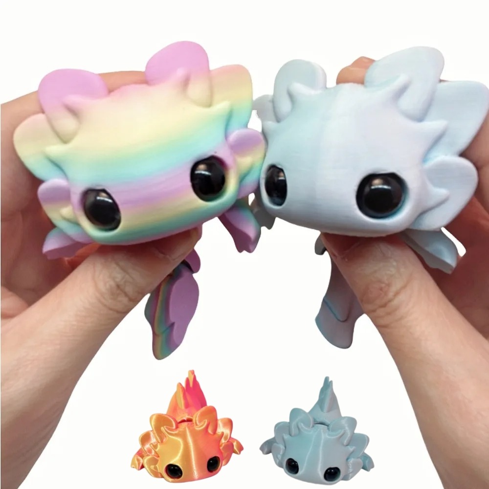 3D-geprinte salamanderfiguren  - 3D Printing Household Items recensie en prijs