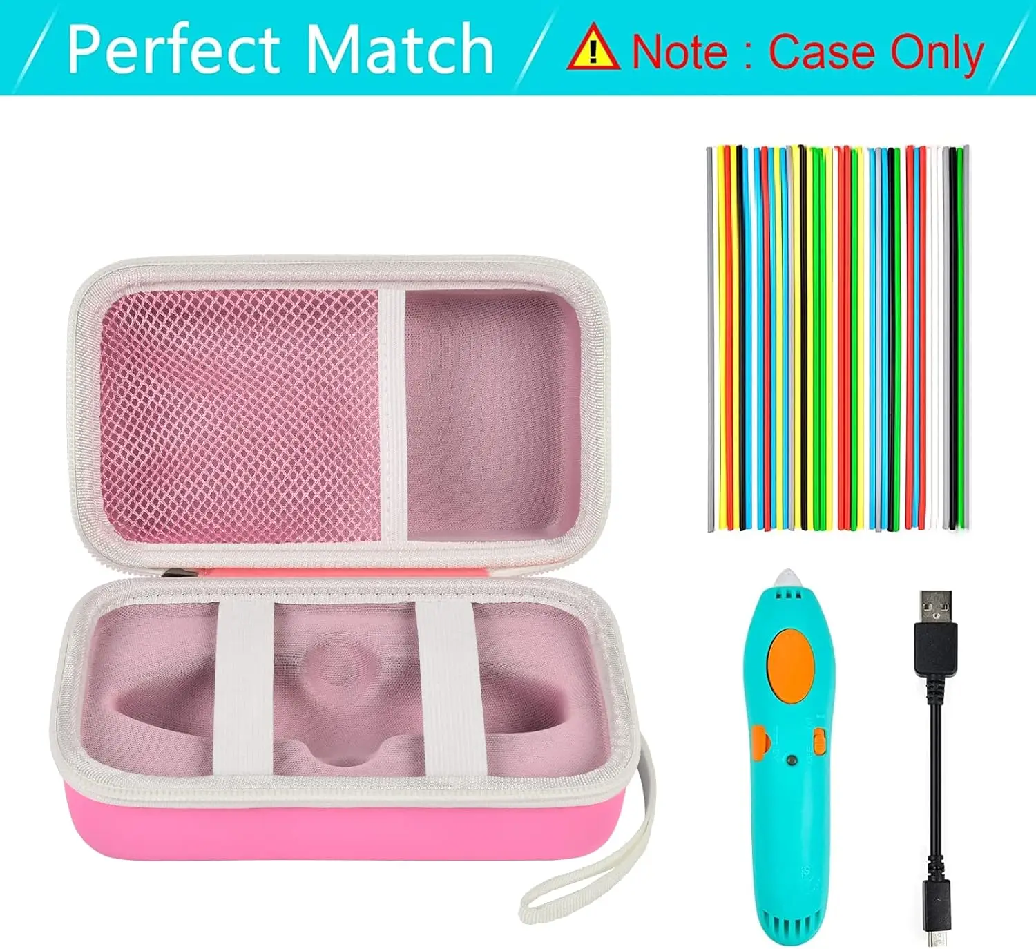 Etui compatibel met 3Doodler S - 3D Printing Pen For Kids recensie en prijs