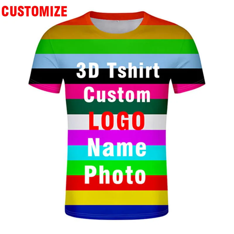 3D Jeugd T-shirt Mannelijke Gr - 3D Printing Logo recensie en prijs