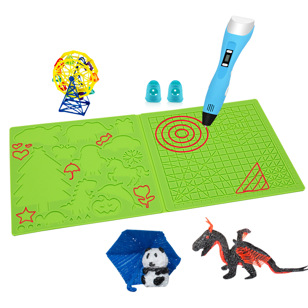 3D-printpen siliconen pad met  - 3D Printing Pen For Kids recensie en prijs