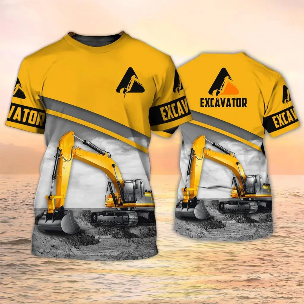 Graafmachine T-shirts Heavy Eq - 3D Printing Operator recensie en prijs