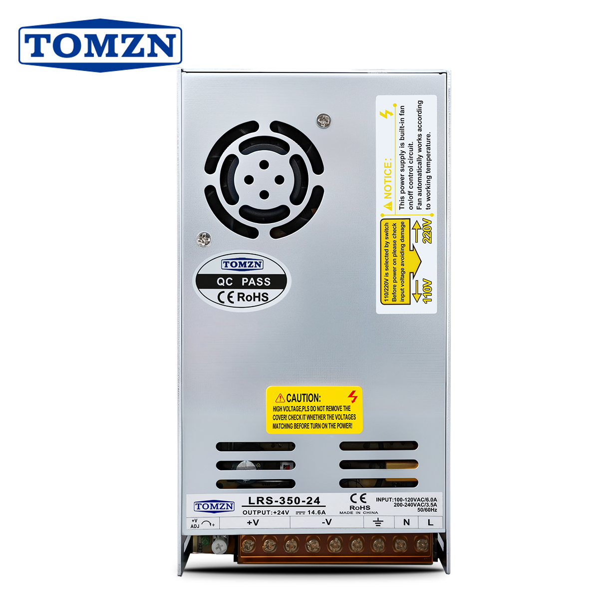 TOMZN 350W AC-DC SMPS Schakele - 3D Printer Power Supply recensie en prijs