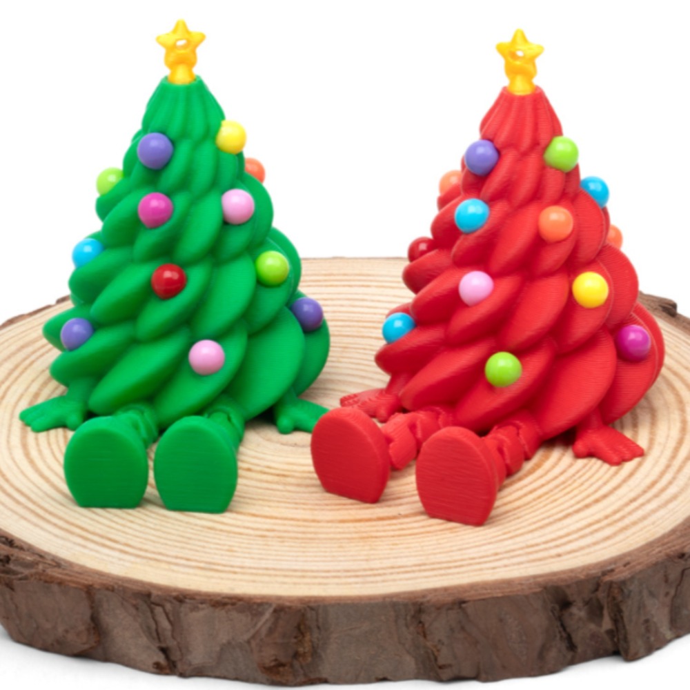 3D-geprinte kerstboomfiguren m - 3D Printing Household Items recensie en prijs