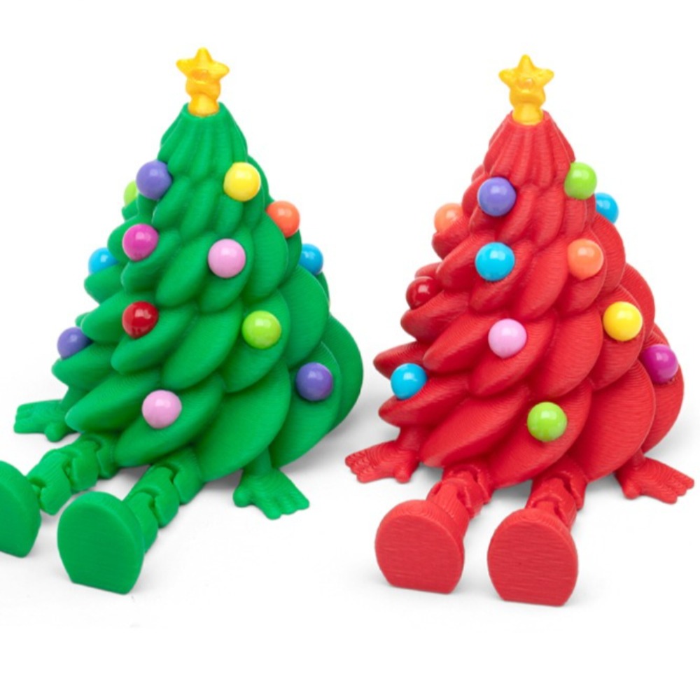 3D-geprinte kerstboomfiguren m - 3D Printing Household Items recensie en prijs