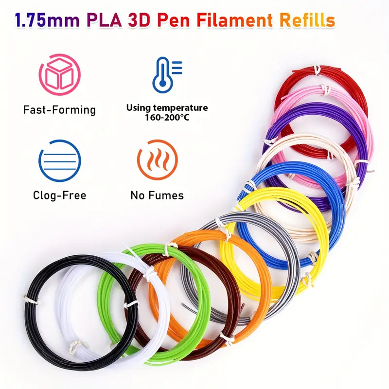40 Kleuren PLA Filament voor 3 - 3D Printing Pen For Kids recensie en prijs