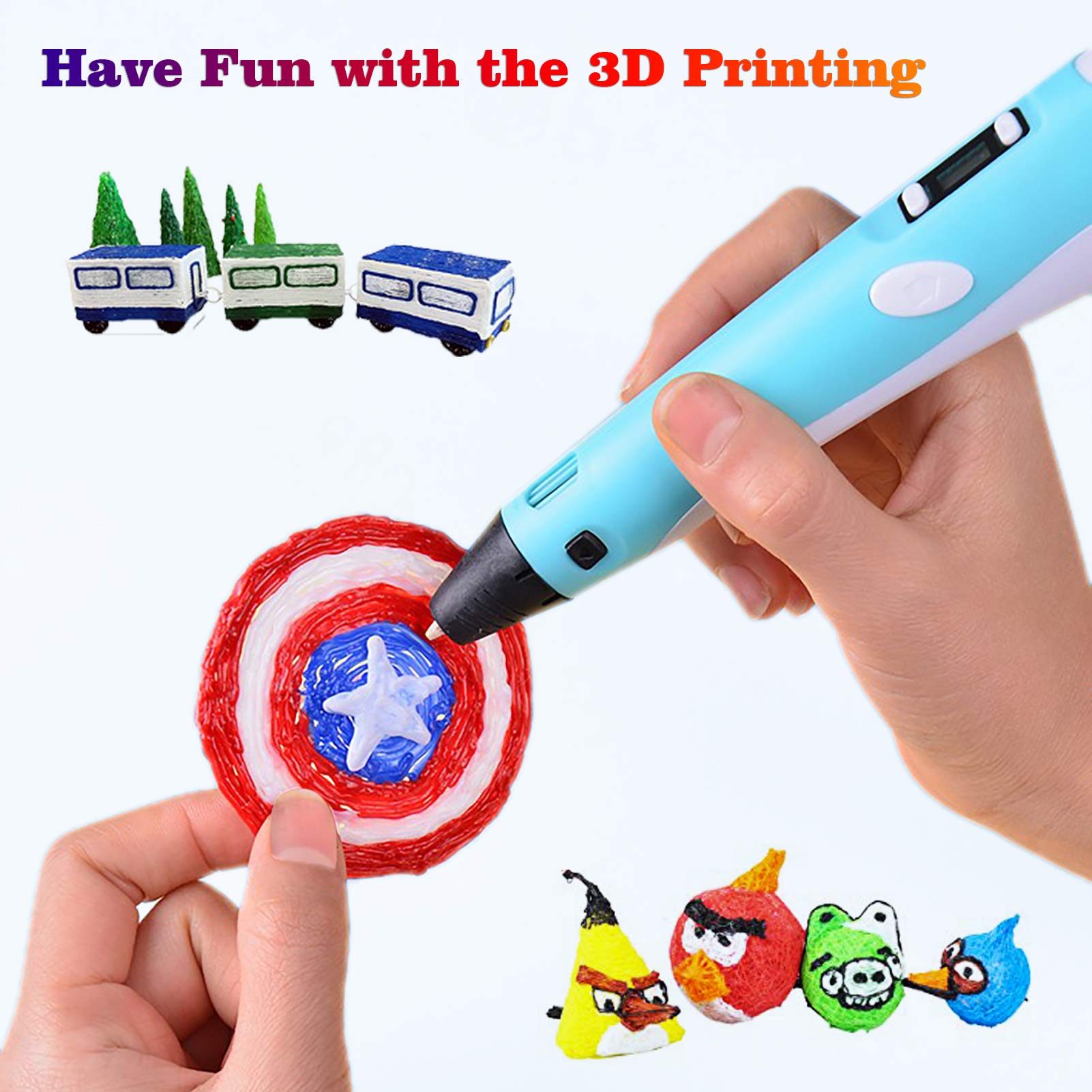 40 Kleuren PLA Filament voor 3 - 3D Printing Pen For Kids recensie en prijs